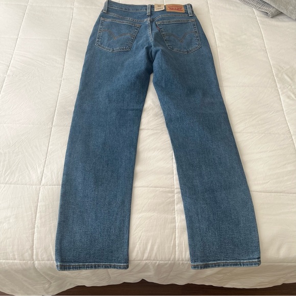 Levi’s Wedgie Straight Women Jeans Size 27 NWT - Picture 9 of 11